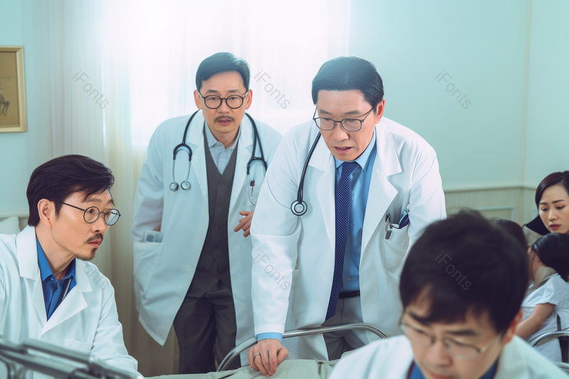 医生护士在病房里,高清,摄影图,摄影图片,图片大全,摄影图免费下载